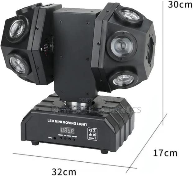 12 X 10w Super Beam Led Moving Head Laser Light - thumbnail 3