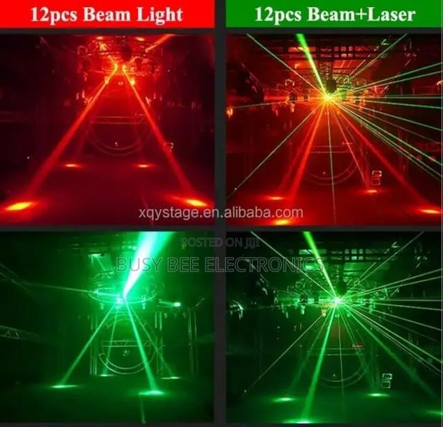 12 X 10w Super Beam Led Moving Head Laser Light - thumbnail 6