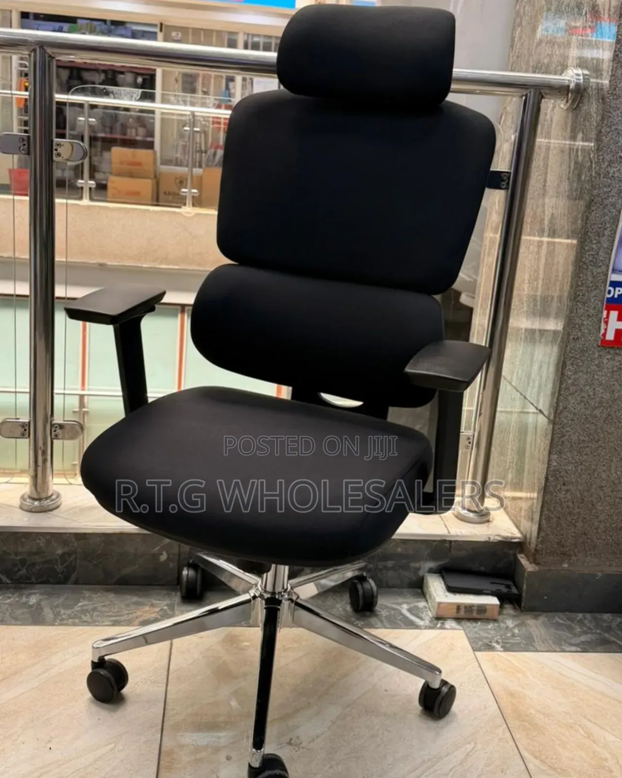 Orthopedic High-Back Comfort Office Chair