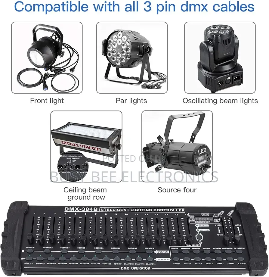 Dmx512 Dj Controller 384ch DMX Cotroller