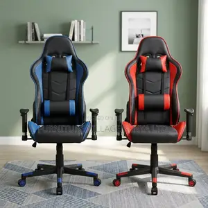 Adjustable Pu Leather Racing Gaming Chair