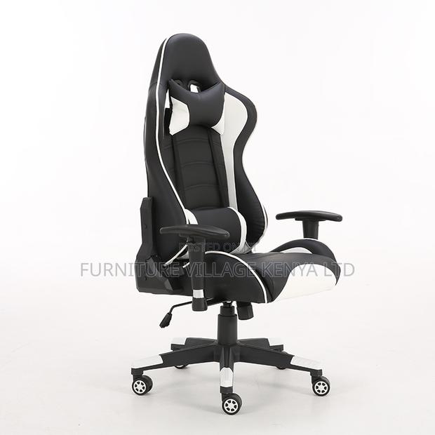 Adjustable Pu Leather Racing Gaming Chair - thumbnail 7