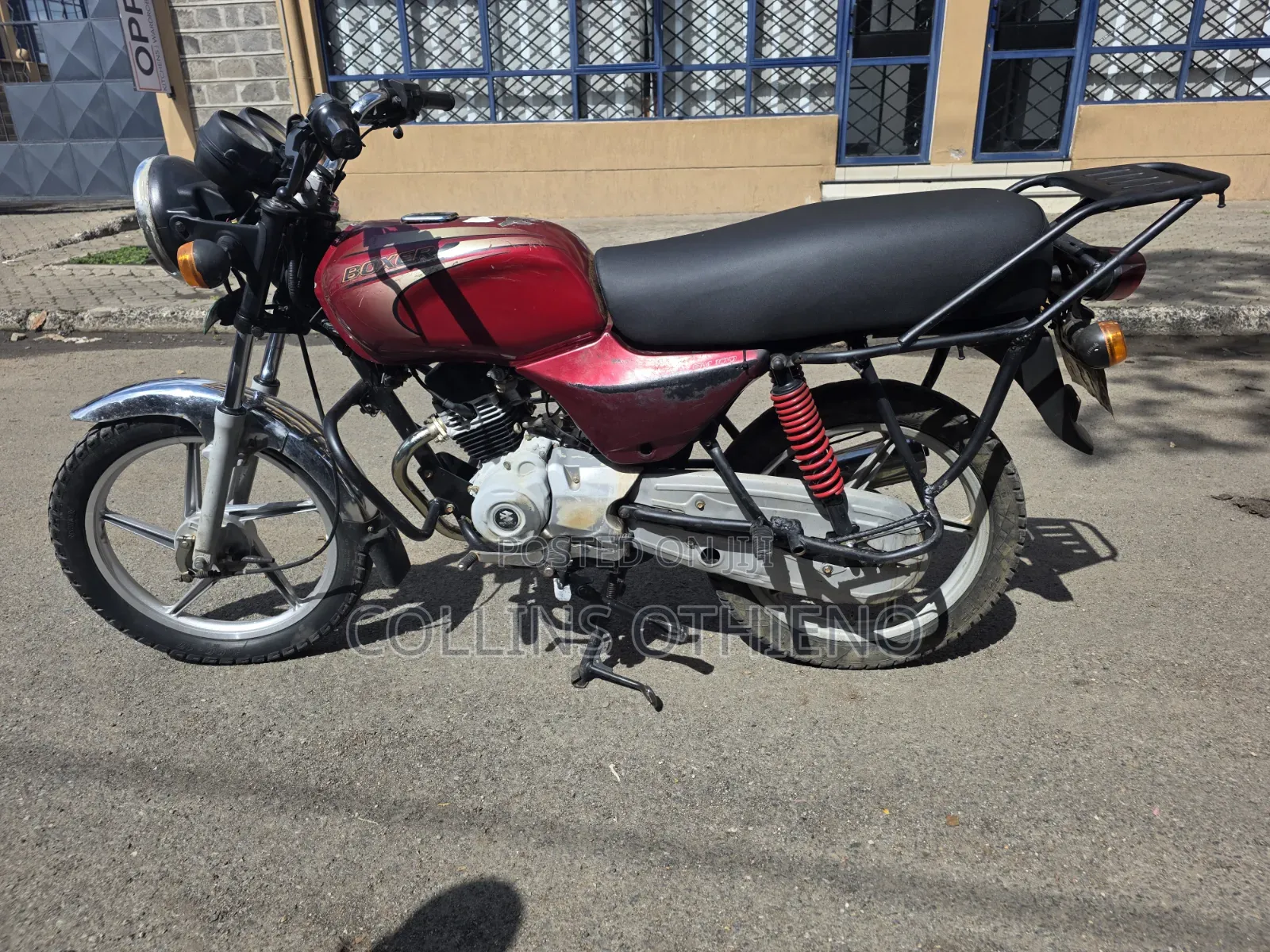 Bajaj Boxer 100 2025 Red