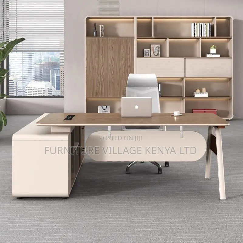 1600mm L-Shaped Managers Office Work Table