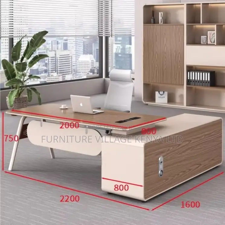 1600mm L-Shaped Managers Office Work Table
