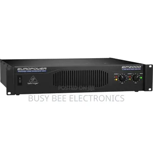 2-Channel Power Amplifier, 1000w Peak/Ch at 2 Ohms