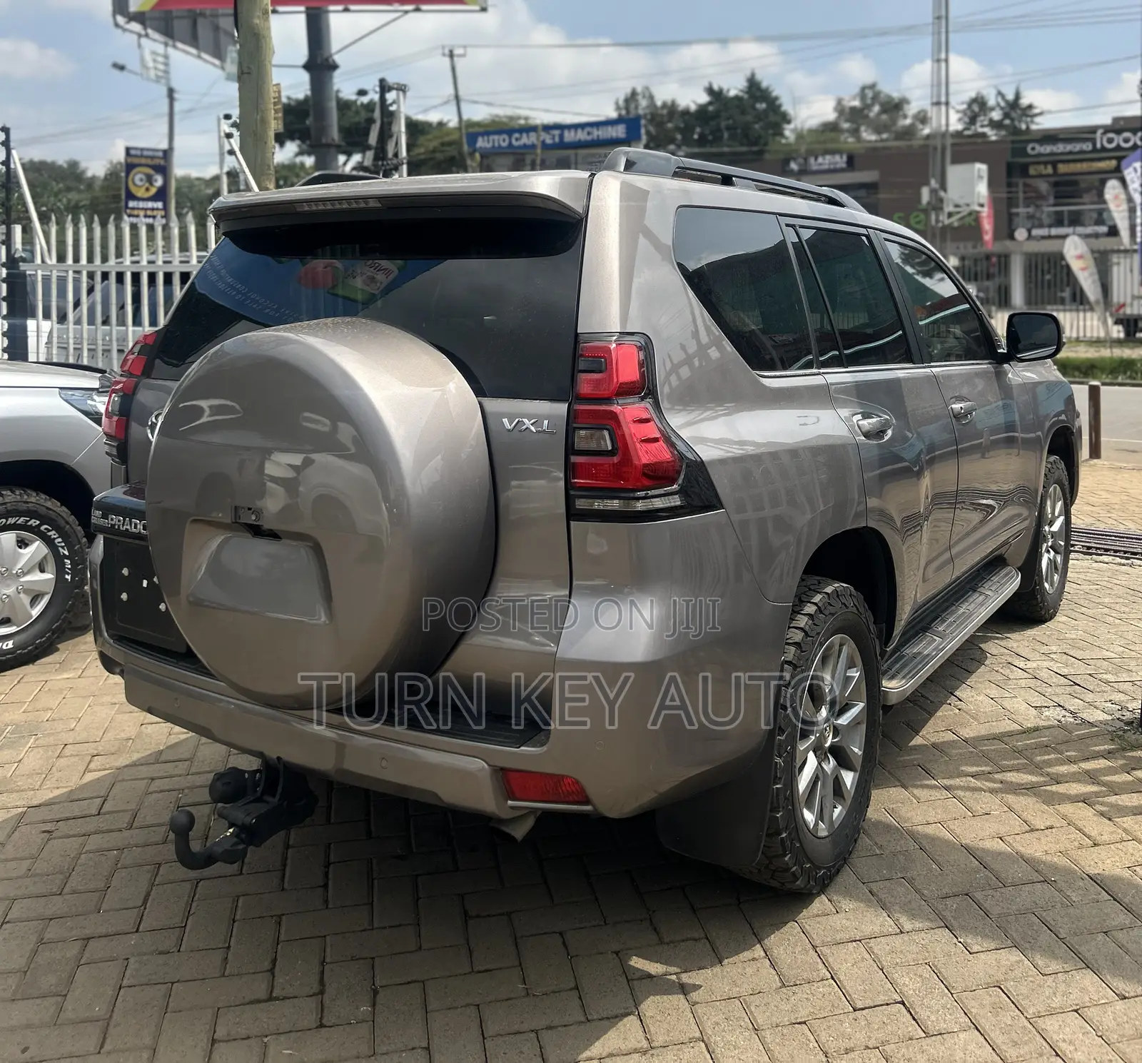 Toyota Land Cruiser Prado 3.0 190hp 2018 Gray
