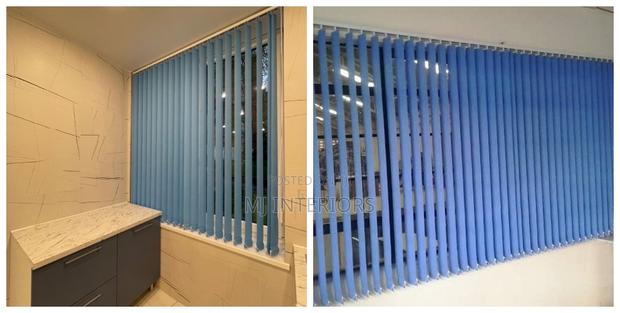 Vertical Blinds Per M2 Custom Made Professionally Installed - main view