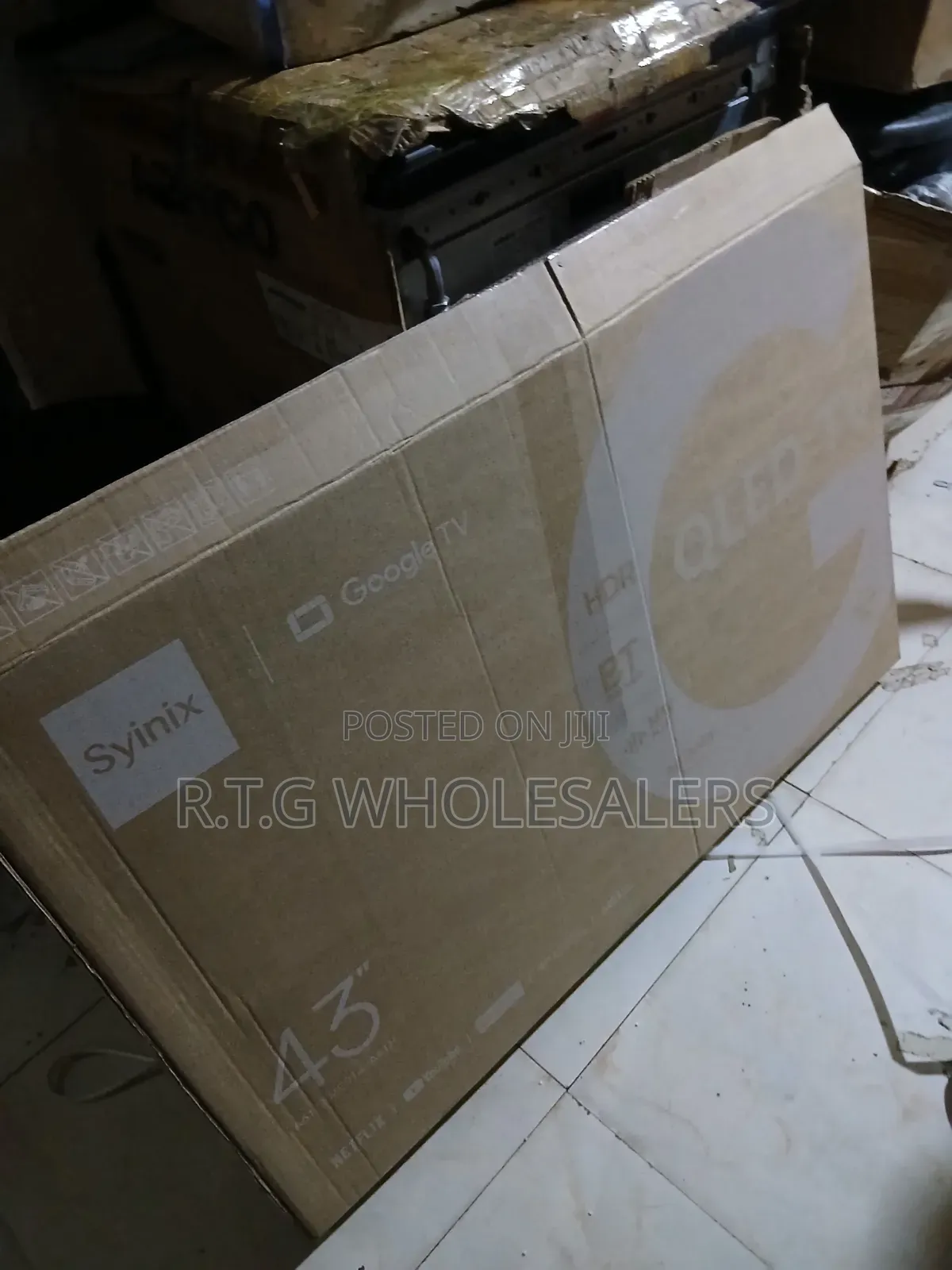 Syinix 43s65h 43” Full Hd Frameless Smart Tv