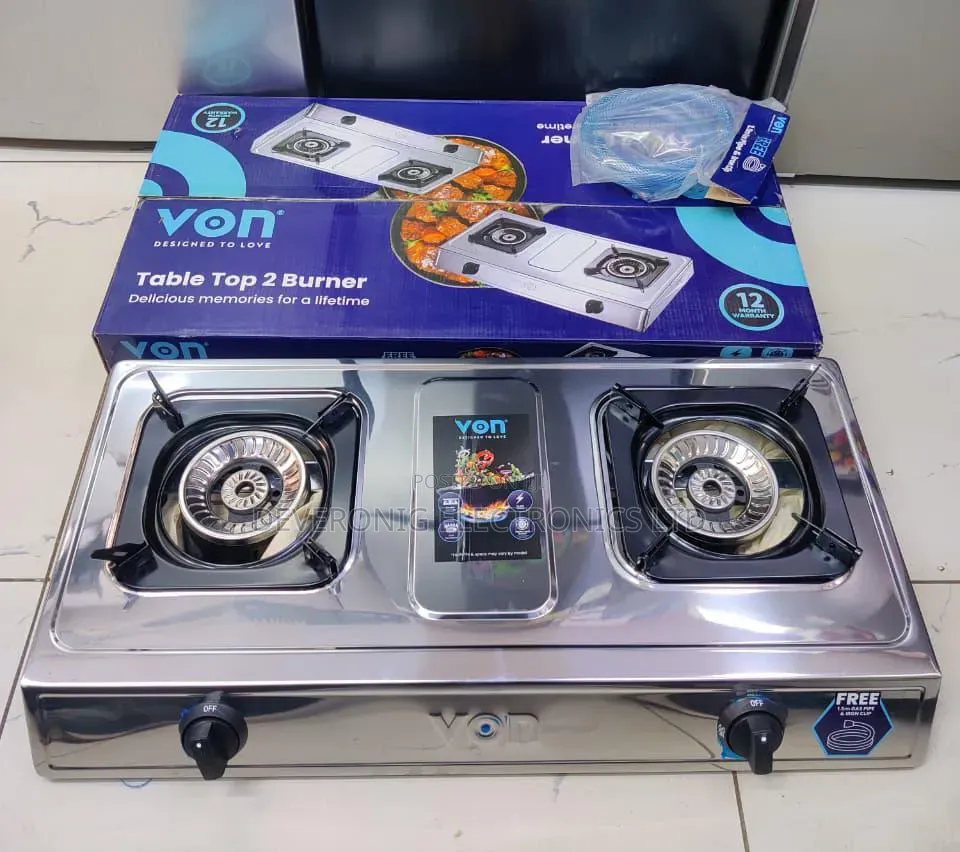 *Von 2burner Stainless Steel