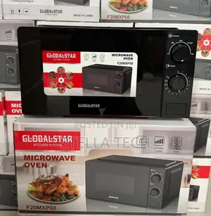 20 Litres Silver Globalstar Manual Microwave