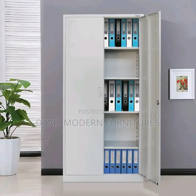 A Tall Metal Office Storage
