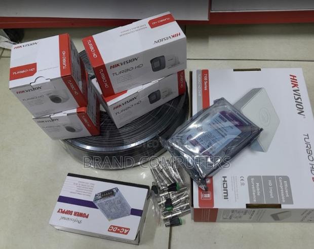 Hikvision 4 Channel Camera Kit With 4 Bullet Dome Camera