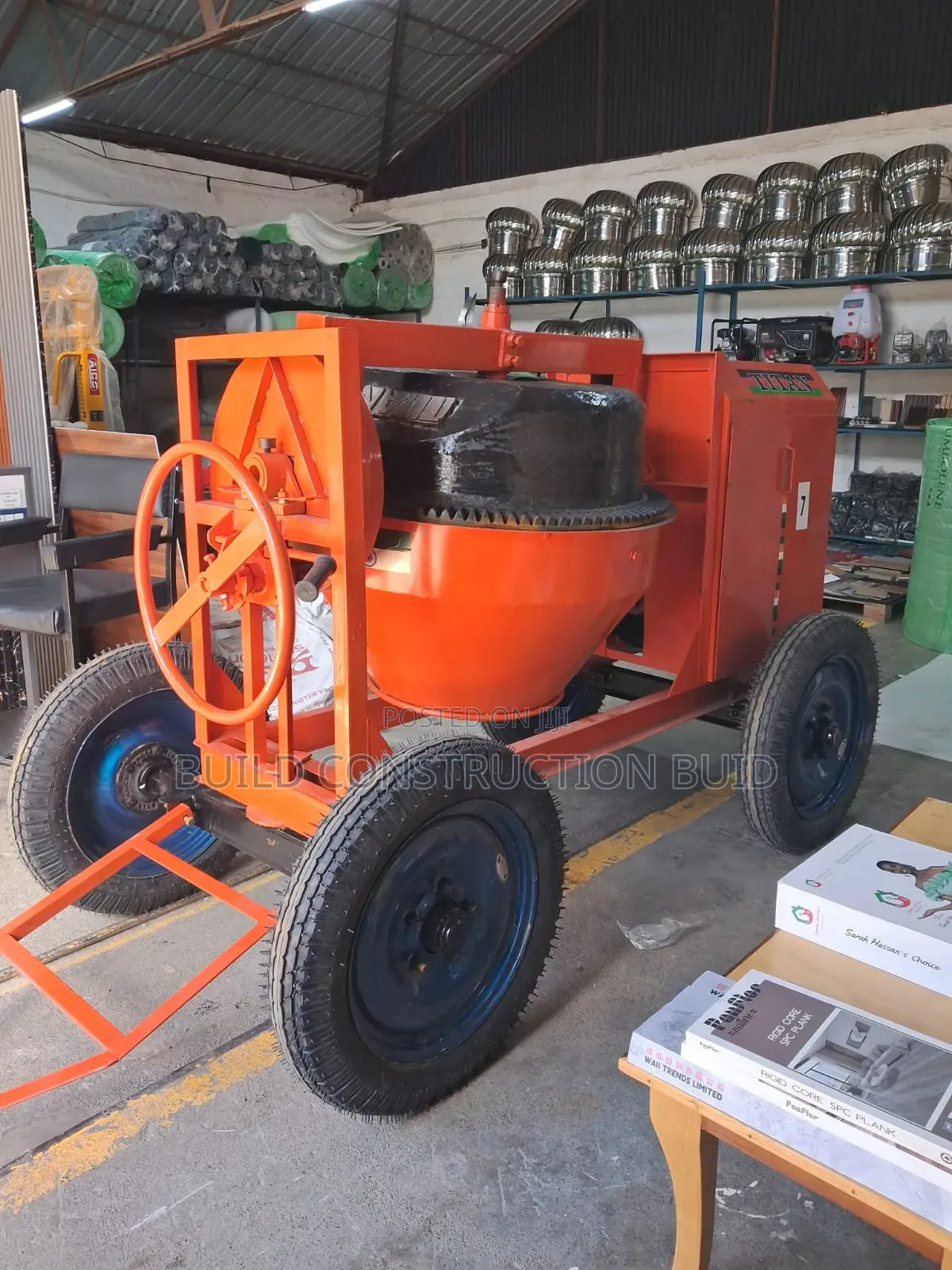 Diesel Titan Concrete Mixer (Indian Concrete Mixer 500litres)