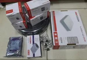 Complete Hikvision 4 Channel CCTV Installation Kit