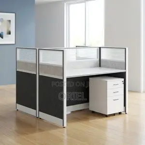 Office Workstation : 2 Way Office Workstation Desk