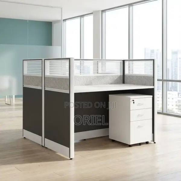 Office Workstation : 2 Way Office Workstation Desk