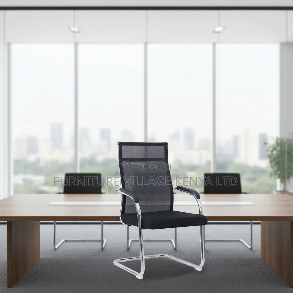 Ergonomic Arm Breathable Guest Waiting Chair