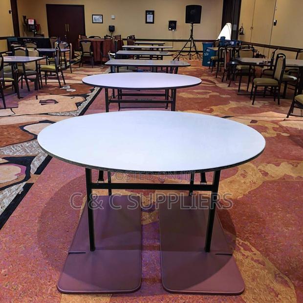 10-15 Seater Foldable Round Table - thumbnail 5
