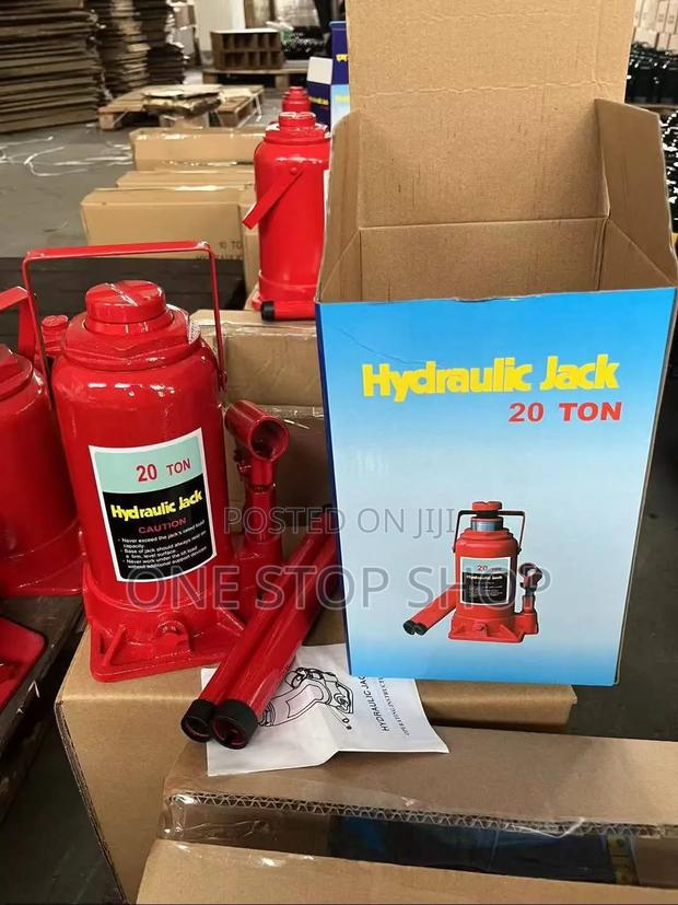 20ton Hydraulic Jack With Wide Stable Cast Iron Base - main view