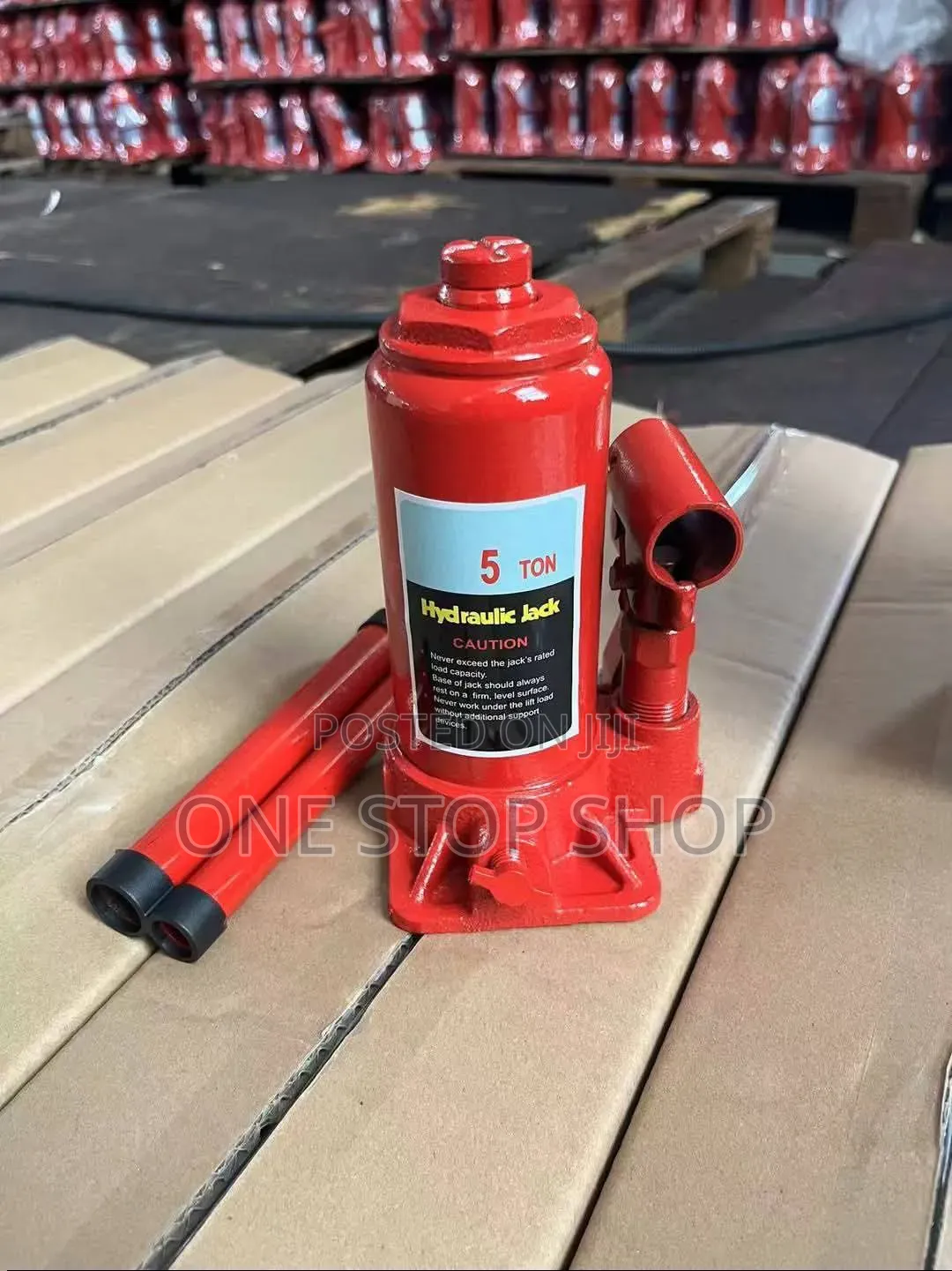 5ton Jack With Wide Base For Stability Nonslip Secure Lifting