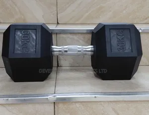 30kg Hexagon Dumbbells (Sold Per