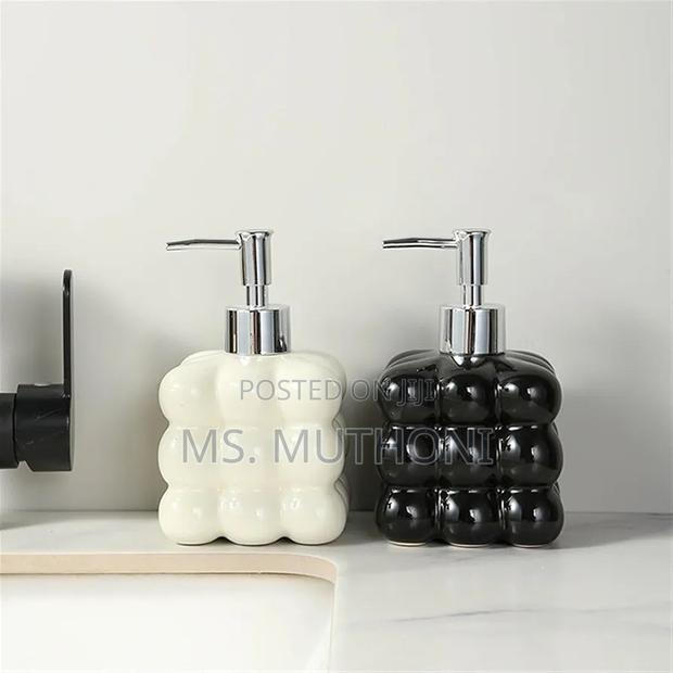 Aesthetic Ceramic Soap Dispenser Multicolor - thumbnail 2