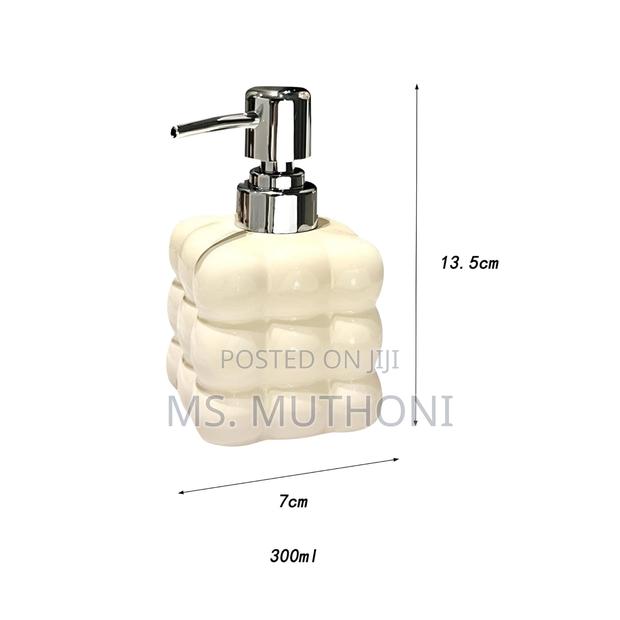 Aesthetic Ceramic Soap Dispenser Multicolor - thumbnail 5