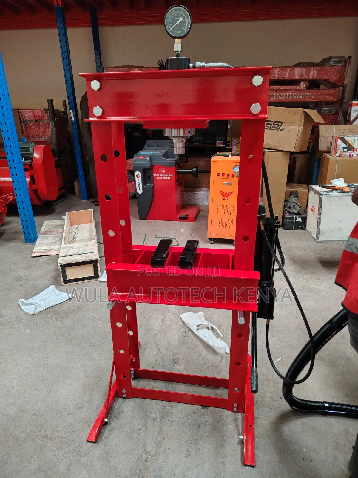Bearing Installation and Removal Pneumatic Press Machine Sunshine