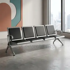 4-Link Padded Reception Bench