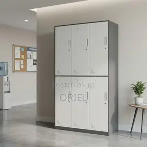 Office Cabinet : 6-Door Metal Locker Cabinet