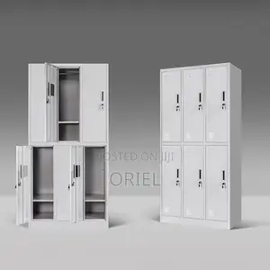 Office Cabinet : 6-Door Metal Locker Cabinet