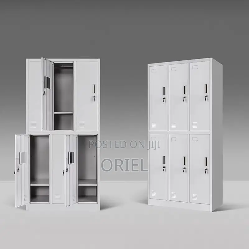 Office Cabinet : 6-Door Metal Locker Cabinet