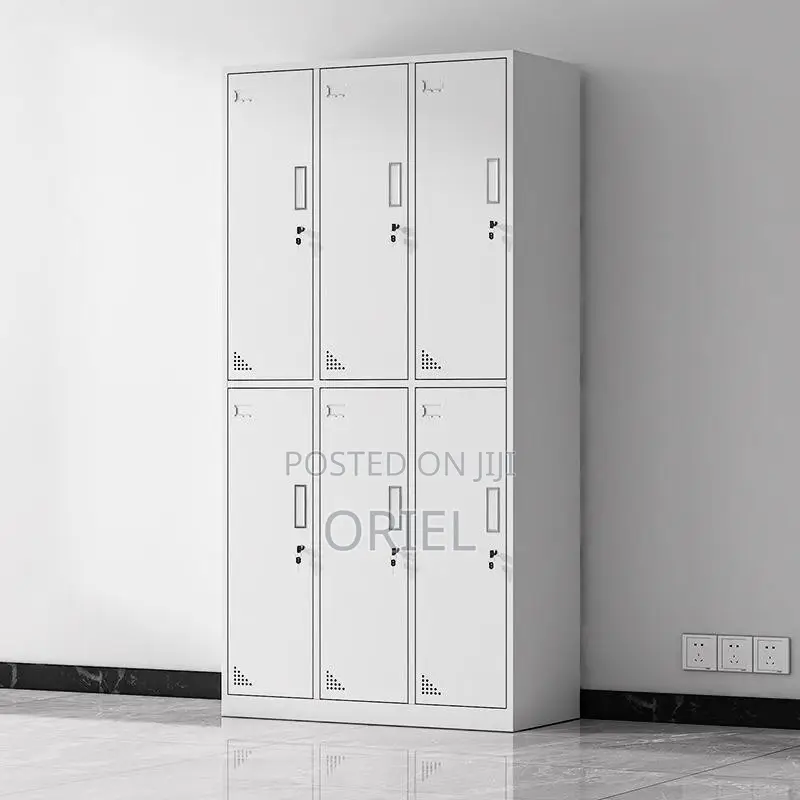 Office Cabinet : 6-Door Metal Locker Cabinet