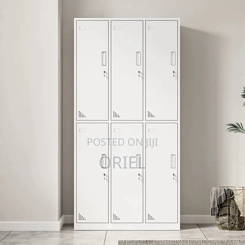 Office Cabinet : 6-Door Metal Locker Cabinet