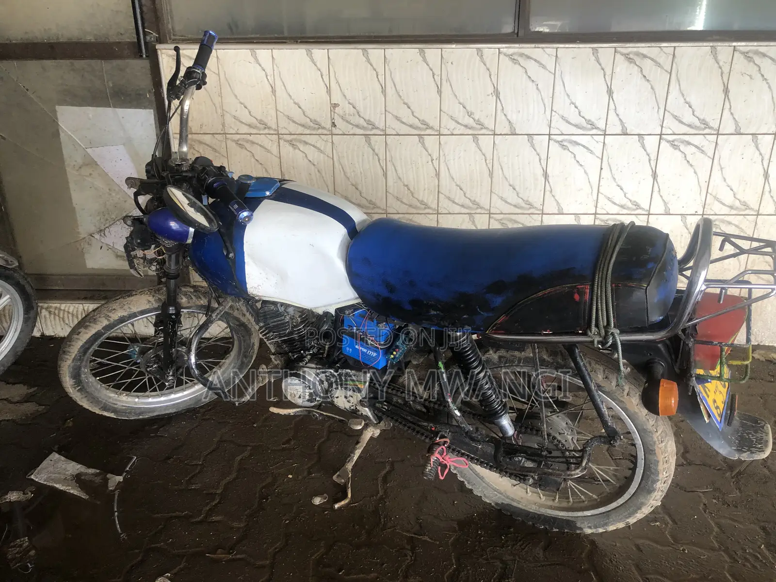 TVS XL 100 2016 Blue