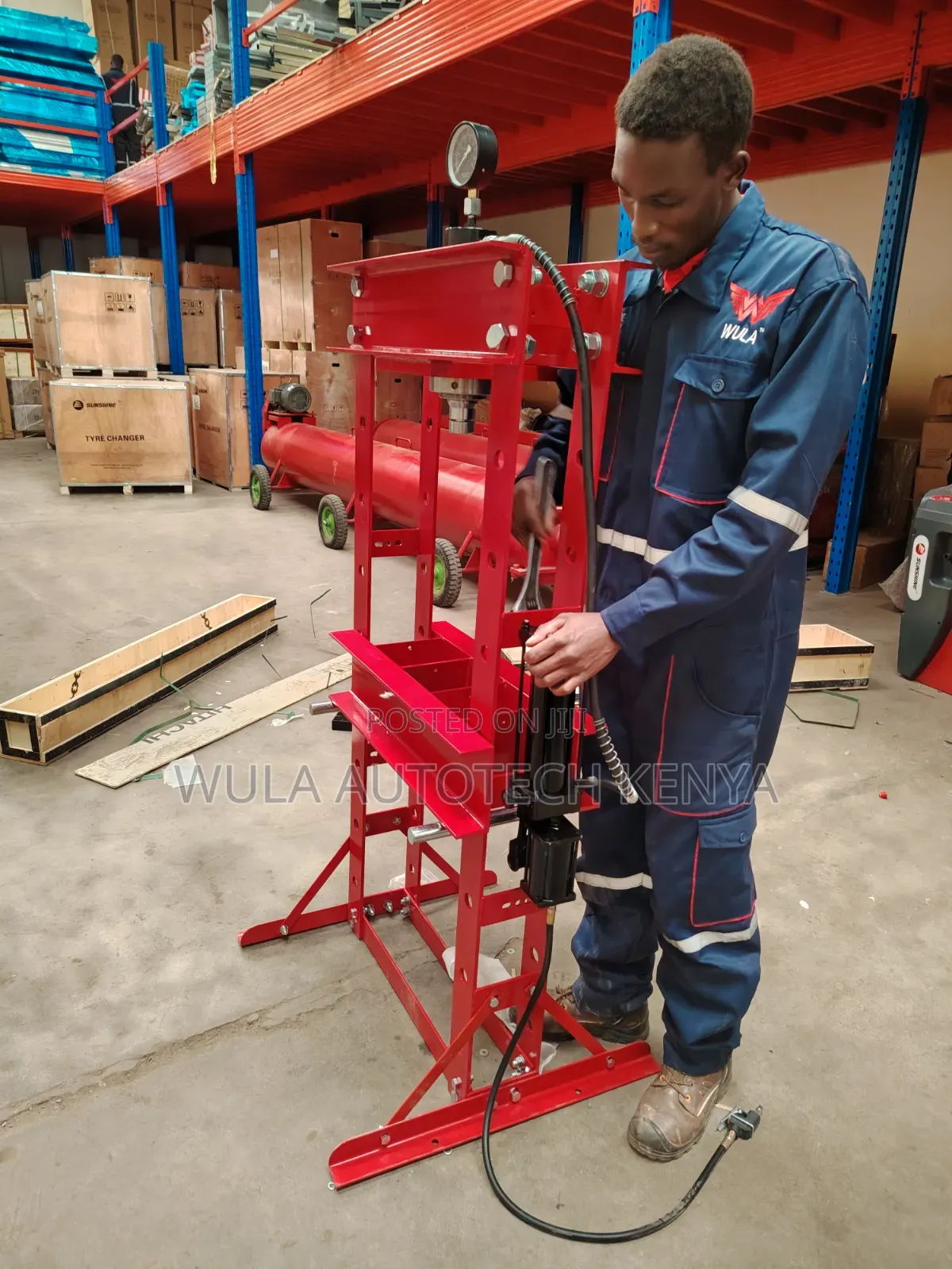 Heavy Duty Metal Forming Bending Pneumatic Press Machine Sunshine