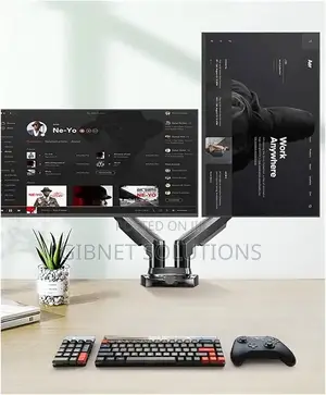 Dual Arm Monitor Stand