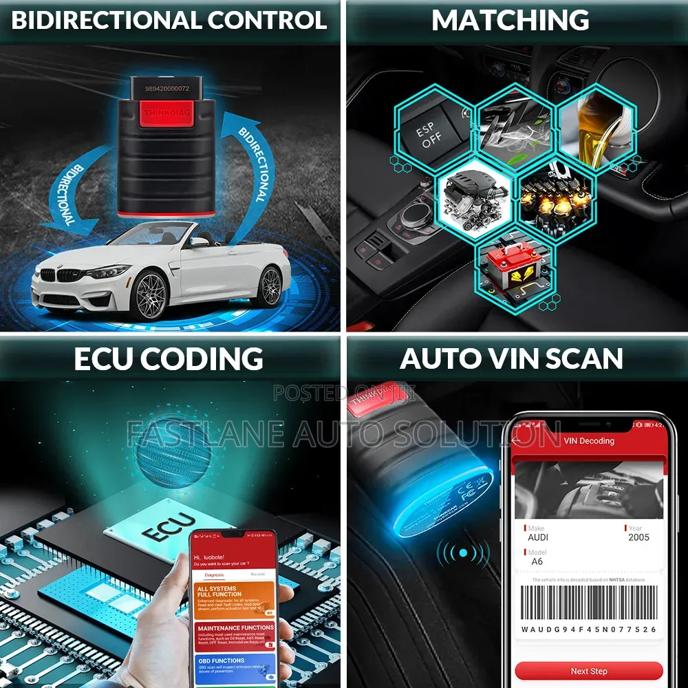 Car Diagnosis Repair and Fixing.