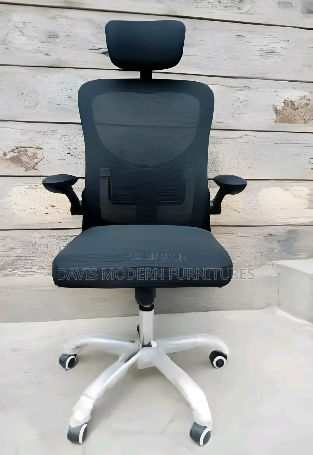 Mesh Back Headrest Office Chair