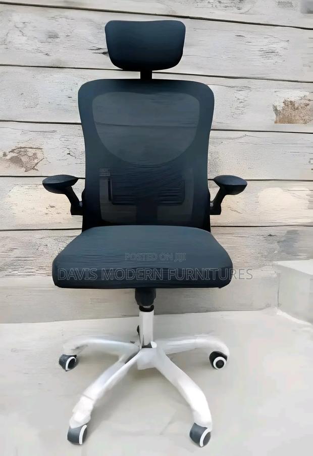 Mesh Back Headrest Office Chair