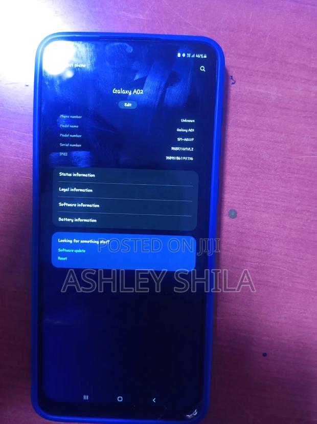 Samsung Galaxy A02 64 GB Black