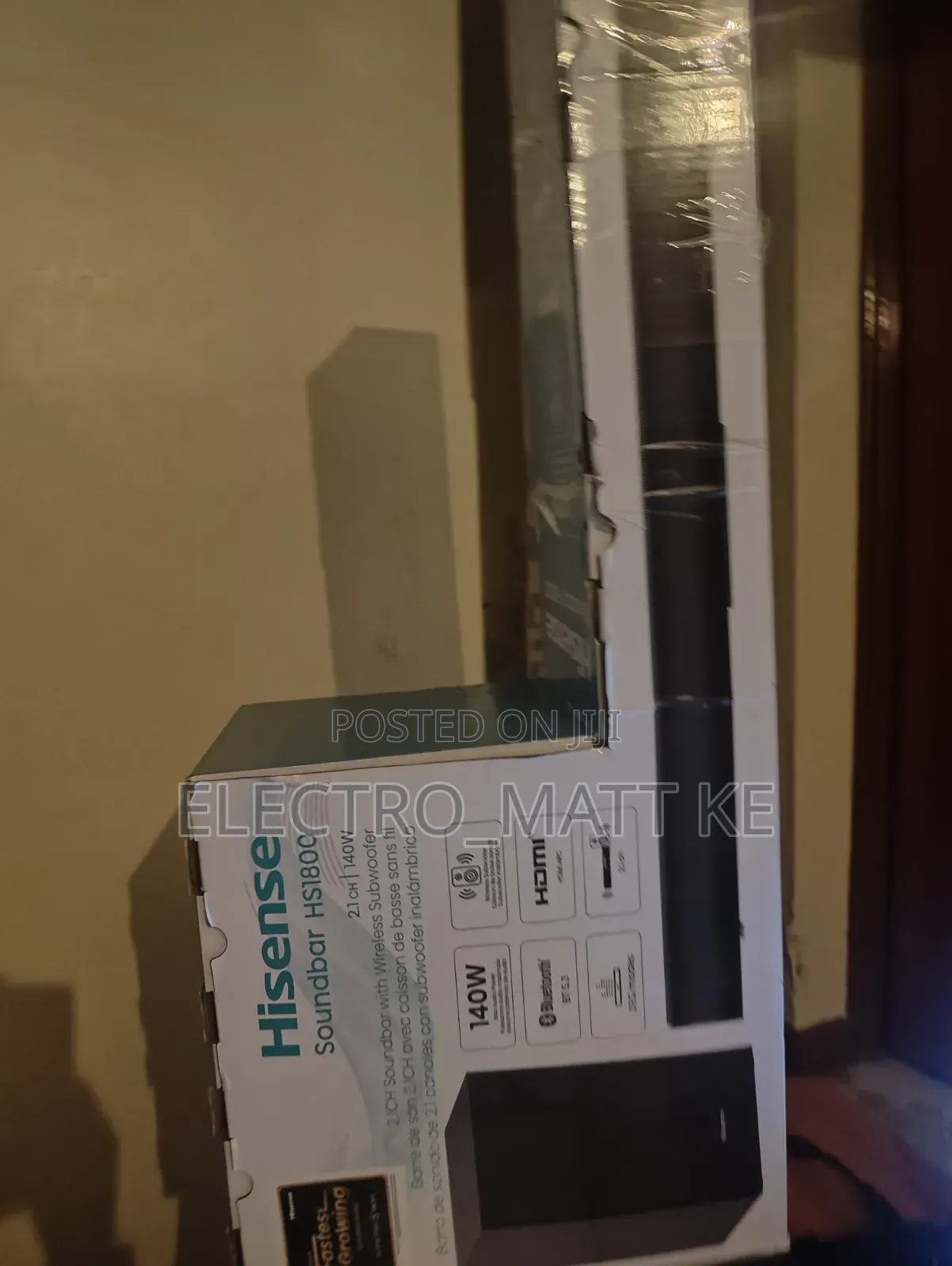 Hisense Hs1800 140w 2.1 Channel Soundbar