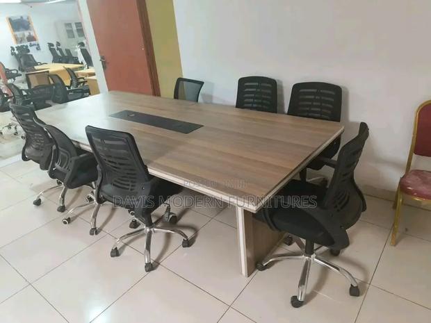 Rectangular 6-Seaters Meeting Table - main view