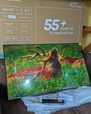 A4 Series - Hisense 43" Inches Vidaa Smart Os Tv (Qled)