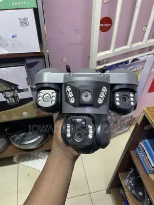 4g Triple Lens Solar Cameras