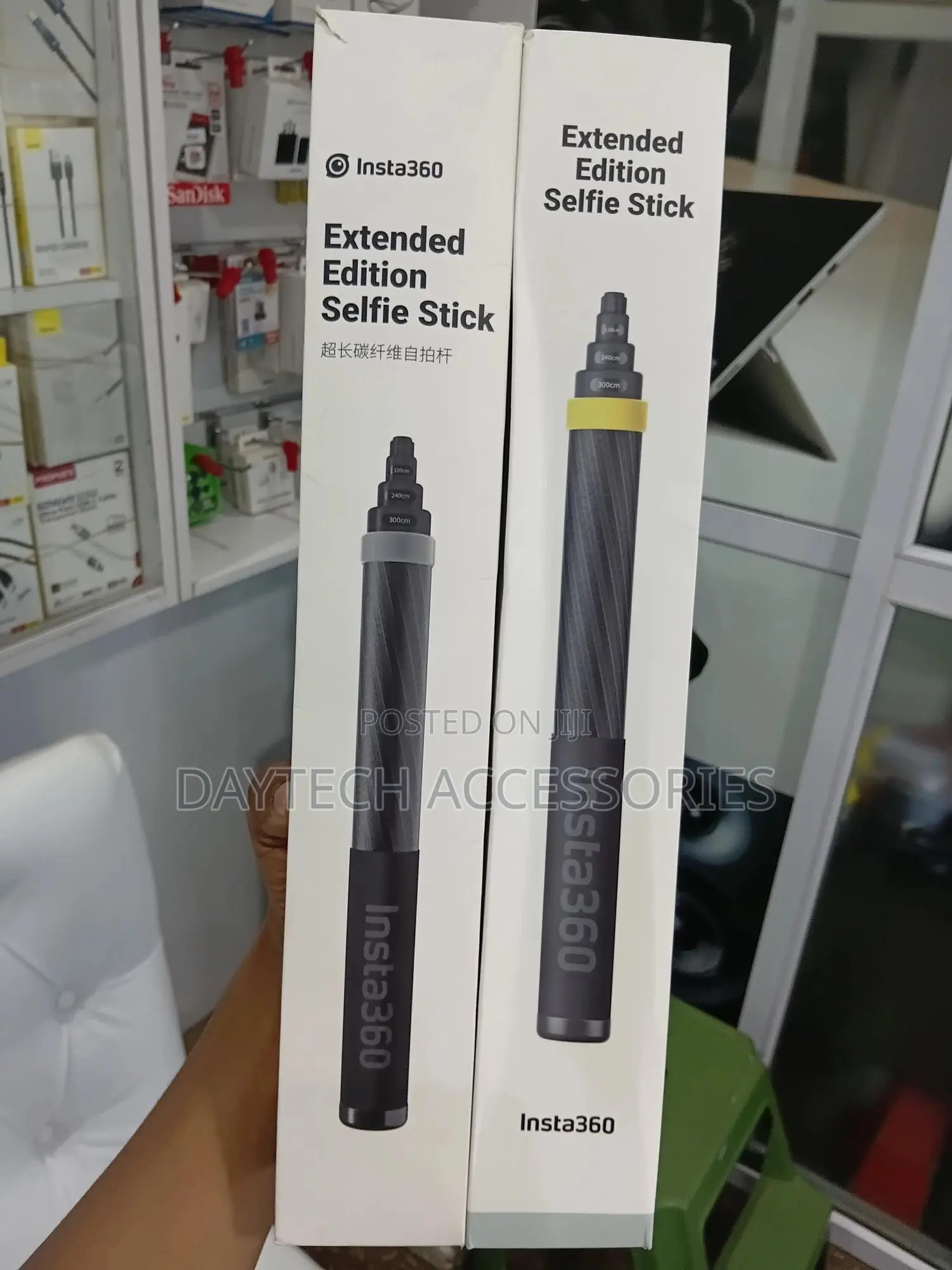 This Is an Insta360 3-Meter Extended Edition Selfie Stick