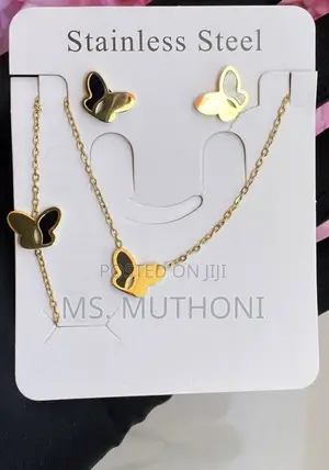 Simple Stainless Steel 3pc Jewellery Gift Sets *