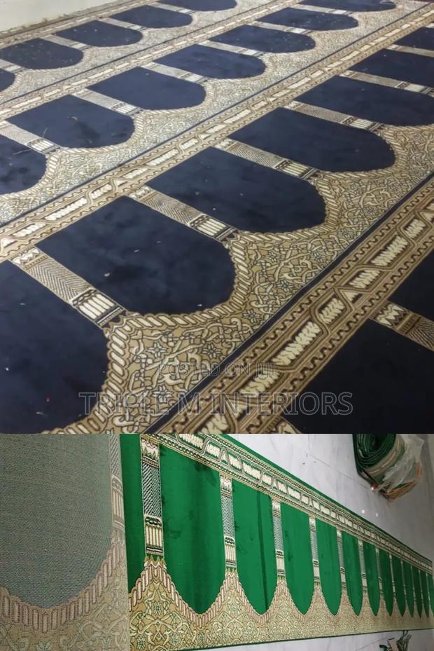 Commercial Mosque Prayer Carpet | Installed Per Square Meter