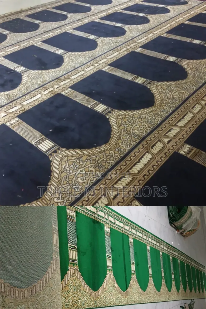 Commercial Mosque Prayer Carpet | Installed Per Square Meter